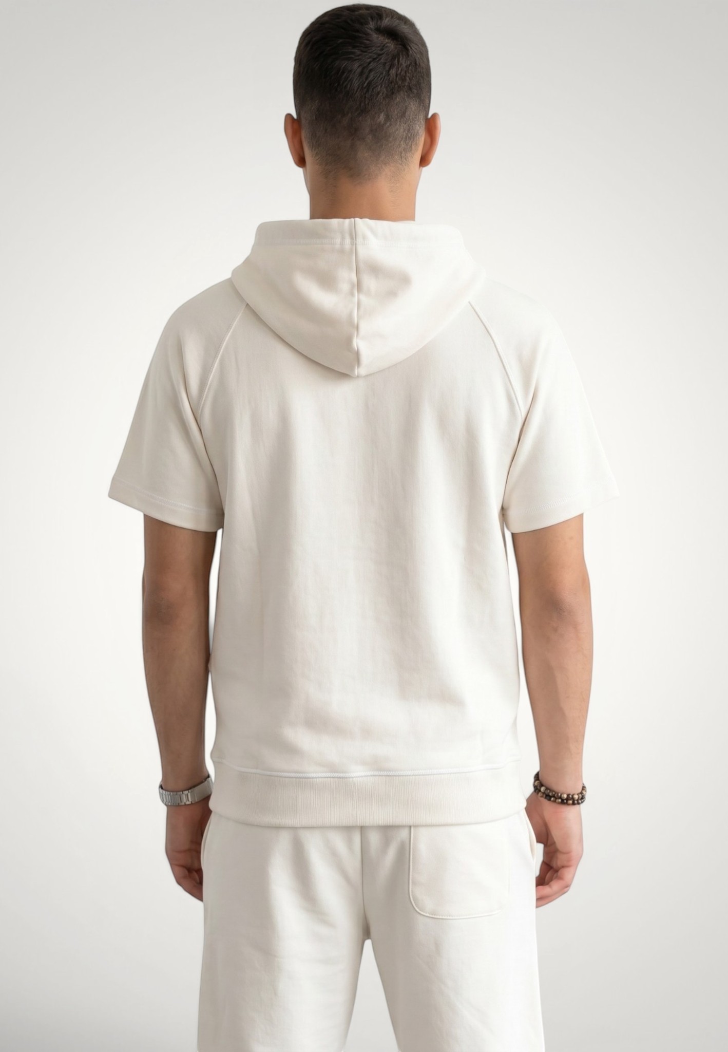 Tricou cu glugă streetwear pentru barbati din bumbac premium 5 Tricou cu glugă streetwear pentru barbati din bumbac premium - imagine 3