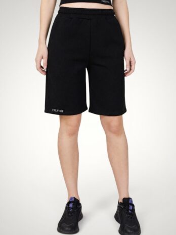 Pantaloni scurți din bumbac premium cu buzunare la spate | CELEVRI