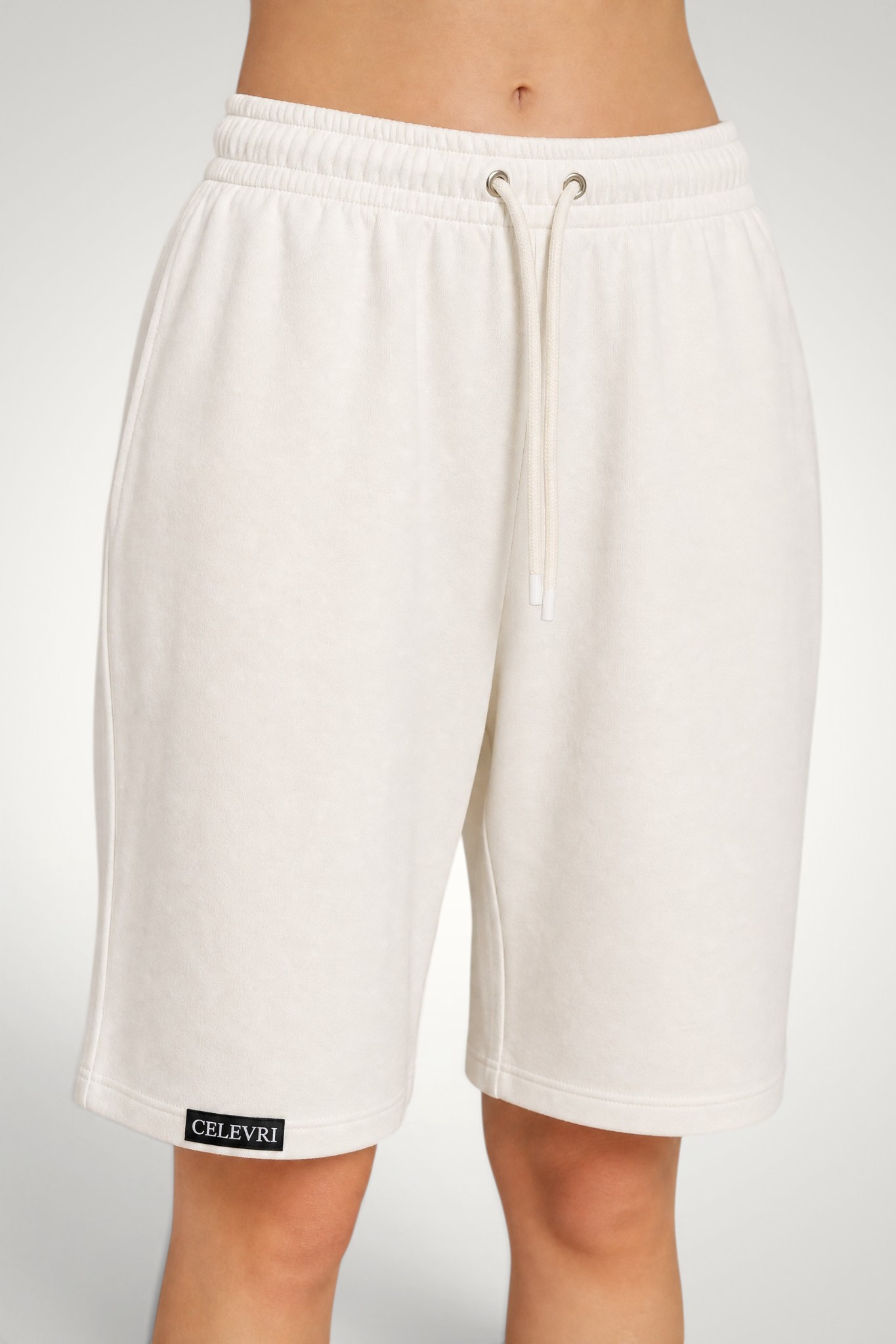Pantaloni scurți oversize din bumbac premium 4 Pantaloni scurți oversize din bumbac premium - imagine 2