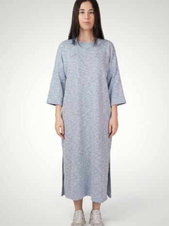 Rochie-tricou damă oversize din bumbac premium