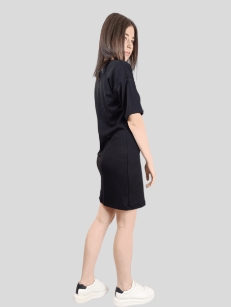 Rochie-tricou sport CELEVRI, din bumbac - imagine 3