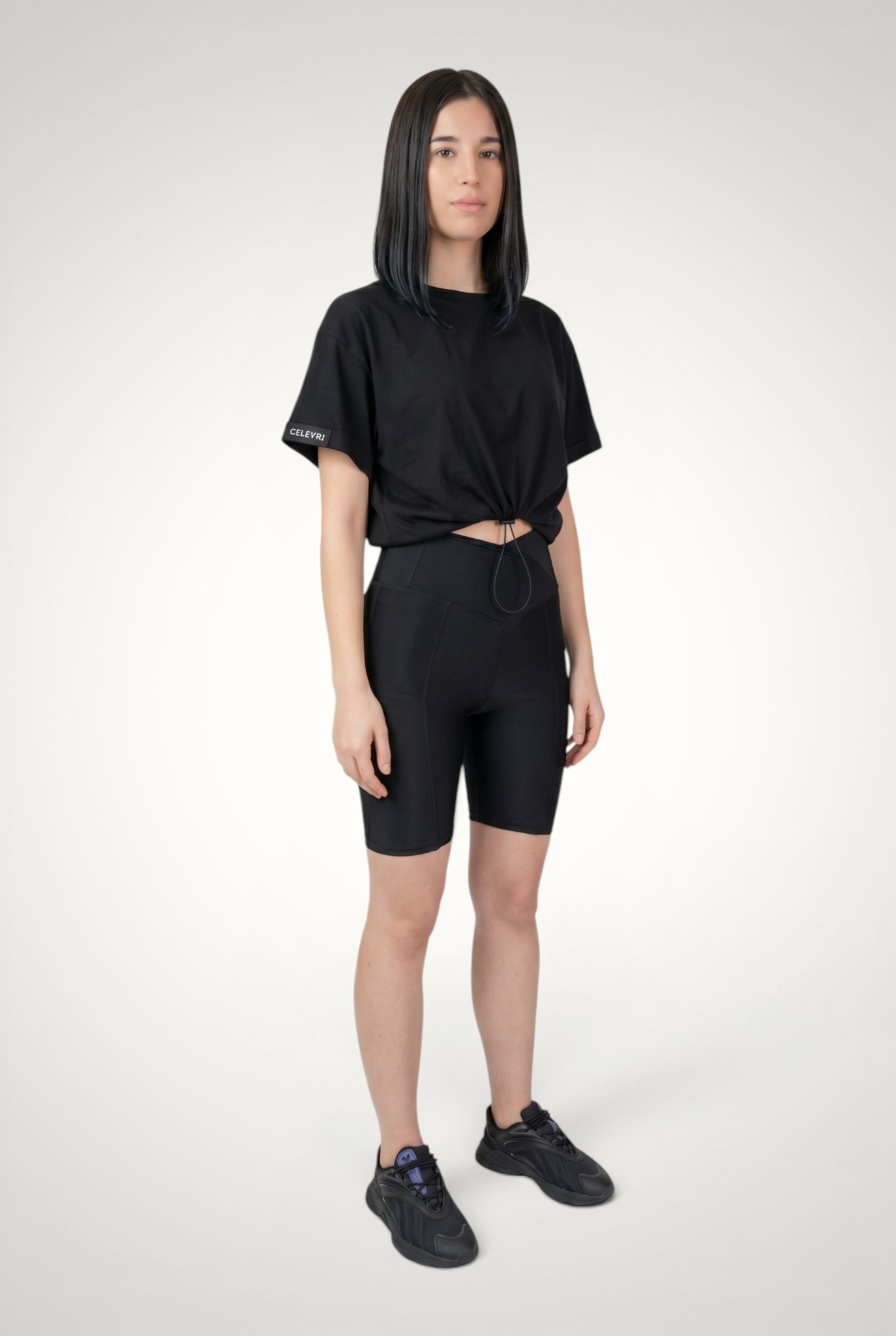 Tricou de damă ajustabil în talie din bumbac premium 9 Tricou de damă ajustabil în talie din bumbac premium - imagine 7