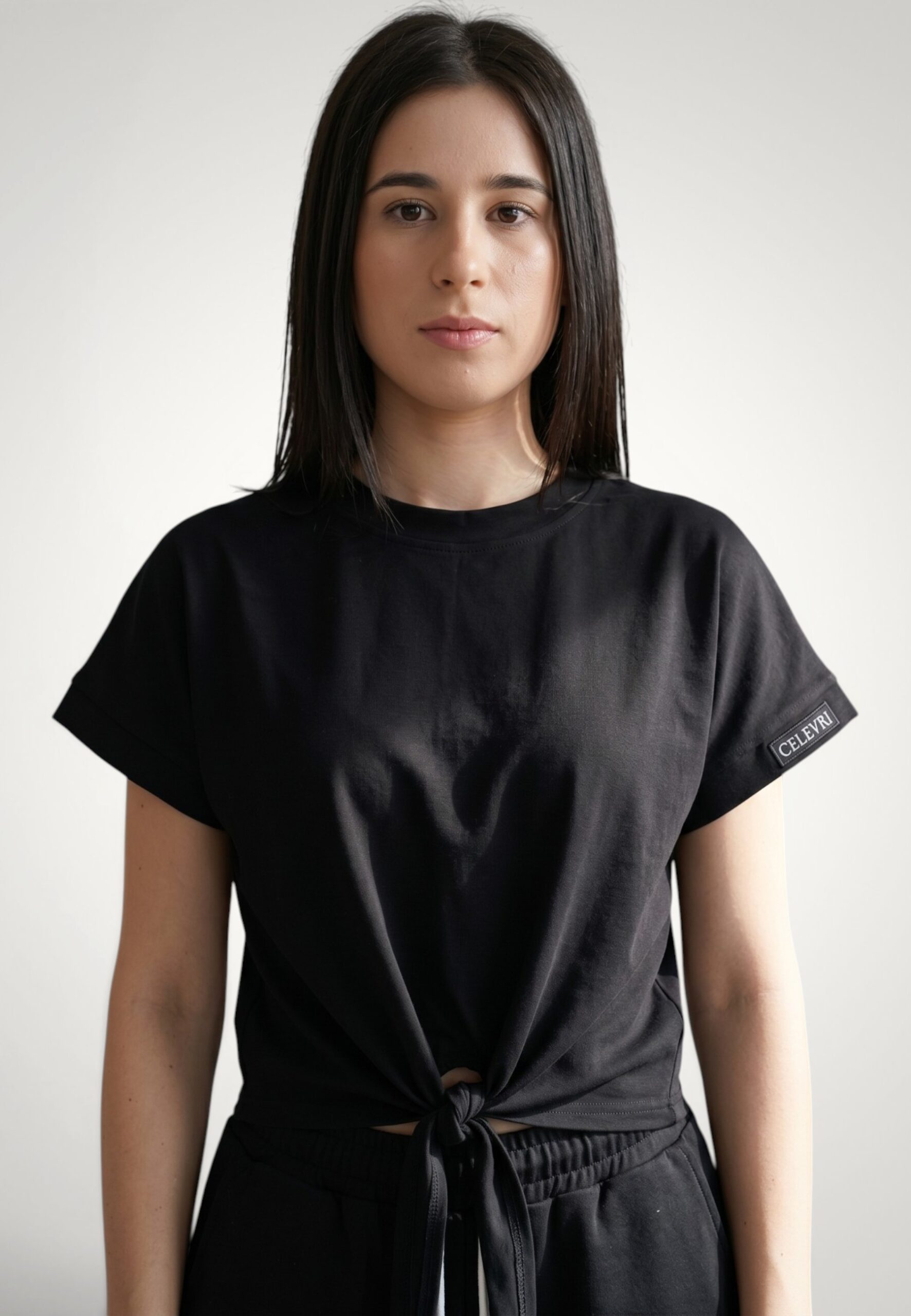 Tricou casual de dama din bumbac premium, ajustabil 2 Photoroom 20240510 214621 6 Virtual Model scaled