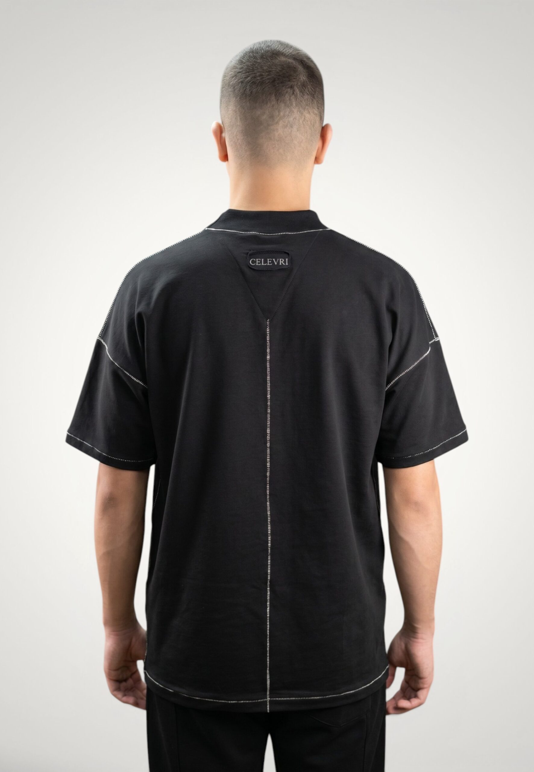 Tricou pentru barbati din bumbac premium Signature Celevri 3 Tricou pentru barbati din bumbac premium Signature Celevri - imagine 2