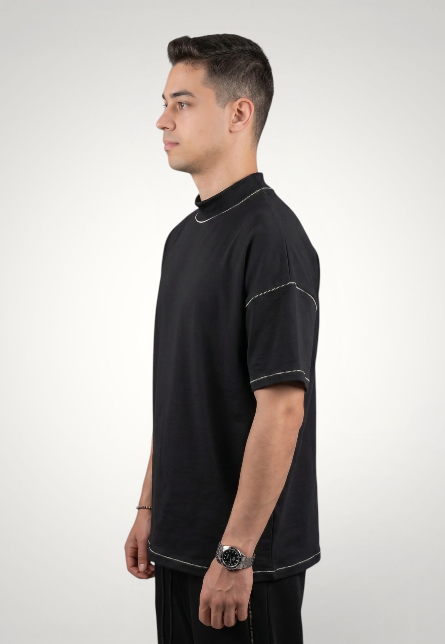 Tricou pentru barbati din bumbac premium Signature Celevri 5 Tricou pentru barbati din bumbac premium Signature Celevri - imagine 4